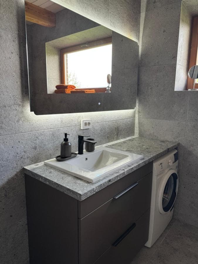 Jaukus kampelis su švelniu apšvietimu